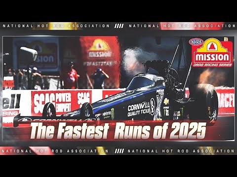 The Fastest Drag Racing Runs of 2025