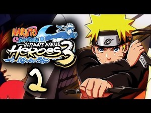 Naruto Shippuden Ultimate Ninja Heroes 3 Walkthrough Part 2 - Kazekage Rescue - Act 1
