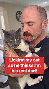 Bonding with my cat #reels #cat This original video was produced by Network Media LLC Productions, Rick Lax and Jennie Carroll | Crazy Clips & Silly Skits