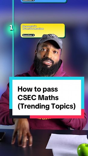 The Trends for 2026 CSEC Maths #howtopasscsecmaths #kerwinspringer #examprep #top10trendsformath