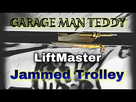 How to - Liftmaster jammed trolley repair