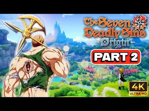 The Seven Deadly Sins: Origin Gameplay Walkthrough Part 2 | FULL GAME No Commentary [PS5 Pro 4K]