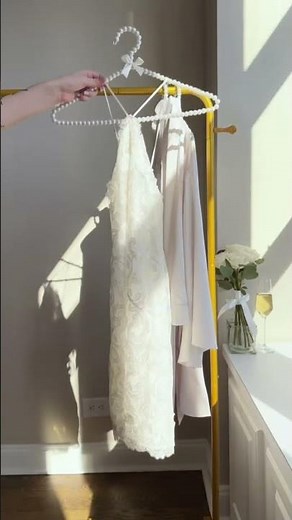 A bridal wardrobe isn't complete without *the* robe. #bride #victoriassecret