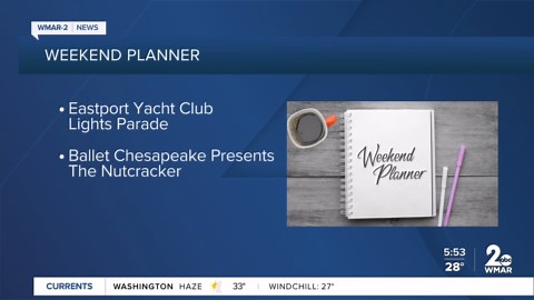 Festive fun this weekend, details in this week's holiday weekend planner