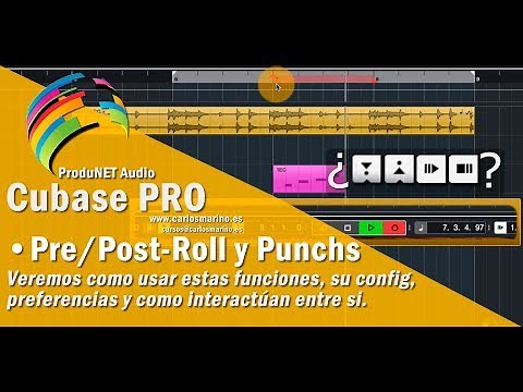 Steinberg PRO 10 - Pre|Post Roll - Punch In|Out
