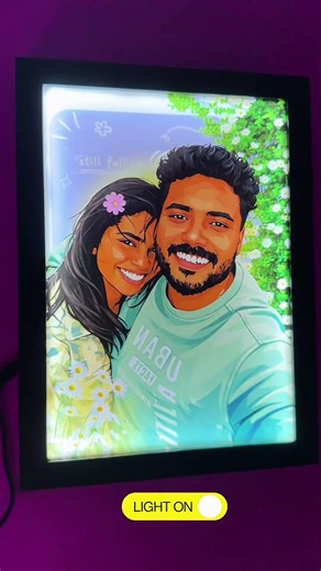 Customized Light Box Frames availablePerfect for gifts & home decorDM now to order 📩” #trendingshort