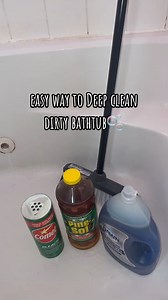 346K views · 2.3K reactions | helped a family member clean懶 love using the the broom method because its quick and easy﫧 #cleantok #cleaninghacks #sudsy #pastyclean #comet #pinesol #dawndishsoap #tubcleaning #showercleaning #fypシ @cleanwithxoxo | Maid Sweep | Facebook
