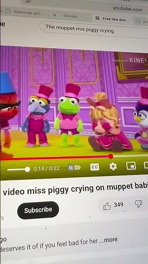 Muppet Babies Miss Piggy Crying