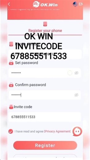 ok win game invite code bonus 🤑 ok win game special invite code
