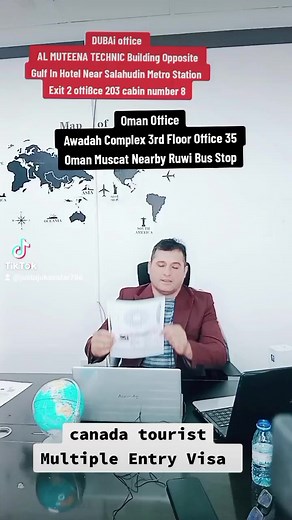 8.1K views · 30 reactions | Canada tourist VISA +971588902741 DUBAi office AL MUTEENA TECHNIC Building Opposite Gulf In Hotel Near Salahudin Metro Station Exit 2 offißce 203 cabin number 8 Location on Google map https://maps.app.goo.gl/57YzDdyxWUQb59hx8 Oman Office Awadah Complex 3rd Floor Office 35 Oman Muscat Nearby Ruwi Bus Stop https://maps.google.com/maps?q=23.595962%2C58.5460224&z=17&hl=en | Justju Kaa Safar | Facebook