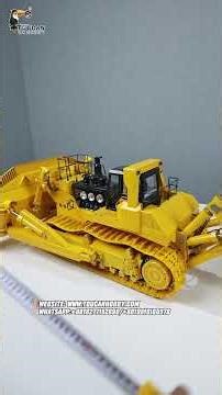 Today we’re sizing up the 1/14 JDM 575 and DXR2 Metal Hydraulic Bulldozers! #rc #machine