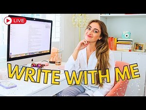 Write With Me LIVESTREAM ✍️✨ super chill writing session