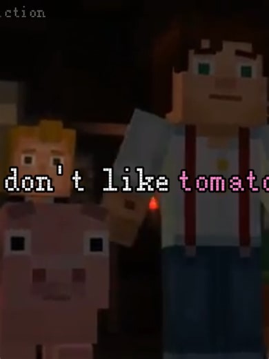 Celebrating Reuben from Minecraft Story Mode