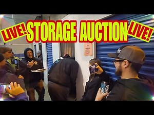 LIVE Storage Wars Auction In Cleveland OHIO With 8 Storage Units @2ndCentsIncAuctionsCleveland