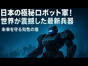 Japan's Top Secret Robot Army! What is the latest weapon that shocked the world?