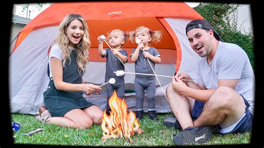 "Family Camping Overnight Challenge, Watch The Adventure Unfold"