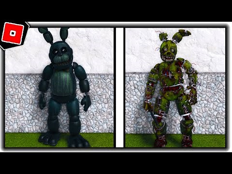 How to get PHANTOM BONNIE and DBD SPRINGTRAP MORPHS in FREDBEAR'S MEGA ROLEPLAY - Roblox