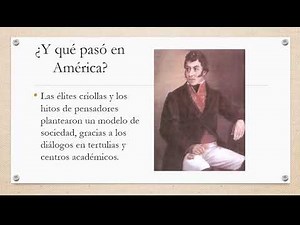 Crisis colonial e Ilustración en América Latina
