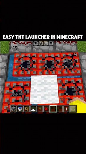 💥 EASY TNT LAUNCHER in Minecraft! 🚀 #minecraft #gaming #sync