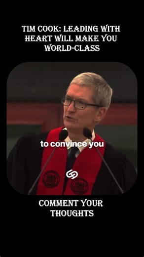 They Said Don’t Care… Tim Cook Proved Them Wrong 💭 #shorts