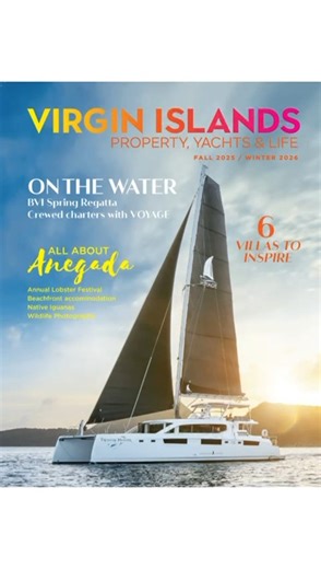 Hot off the press! The brand-new issue of VIRGIN ISLANDS Magazine drops this week, packed with gorgeous features, vibrant images, and stories that celebrate the spirit of the BVI. #BVI #BVIsailing #BVIwildlife #Caribbean #BVIvillas #VirginIslandsMagazine #VIMag #TravelGoals #islandlife #BVILuxury #luxury #property #yacht #life | Virgin Islands Magazine