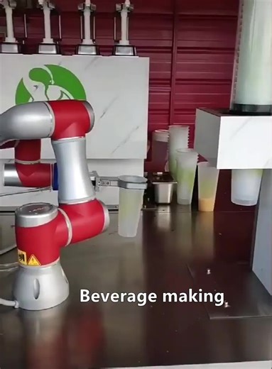 Automatic Smart Robotic Arm Jaka Robot Camera Milk Tea Machine Ai Robot