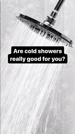🥶 Are cold showers really good for you?