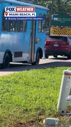 KING TIDE: FOX Weather Correspondent Brandy Campbell gives a look at this morning's flooding from the King Tide in Miami Beach. Water covered the walkway during high tide before eventually receding in the afternoon. | FOX Weather