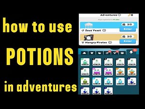 Eatventure: best way to use potions in adventures