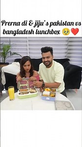 Prerna di & jiju’s pakistan vs bangladesh lunchbox 🥹❤️ ‪@triggeredinsaan‬ #liveinsaan #shorts