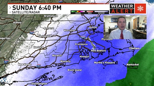 Storm Team 10's Nick Russo has an update on the snow across Southern New England. | NBC 10 WJAR
