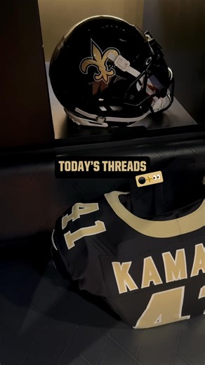 55K views · 1.2K reactions | black on black today ⚫️⚫️⚜️ | New Orleans Saints | Facebook