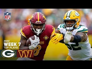 Washington Commanders Highlights vs. Green Bay Packers | 2022 Regular Season Week 7