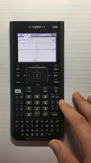 How to graph a piece wise function on the Ti-nspire cx CAS