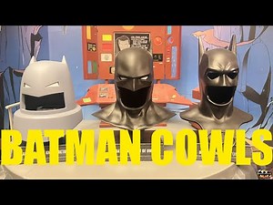 McFarlane Batman Cowl 1:3 Collection Wave 4 Dark Knight Returns Batman & Robin Court Of Owls Review