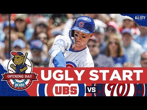 CUBS POSTGAME: Nico Hoerner EXTENSION, PCA SHINES, Chicago Cubs LOSE Opening Day To Nationals