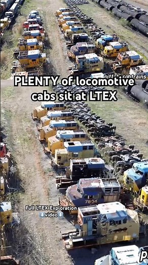 Exploring North America’s Largest train graveyard! Check out the full video!