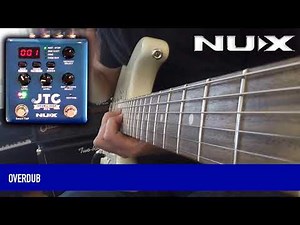 NUX JTC Drum & Loop PRO Dual Switch Looper Pedal