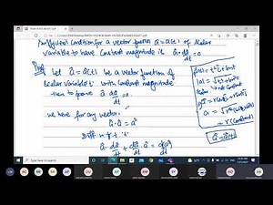 Vector Calculus | Engineering math II | Bachelor in engineering | lecture-- 1