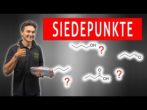 Siedepunkte Wie ordnen & erkennen? Klausur: Einführung in die Organische Chemie