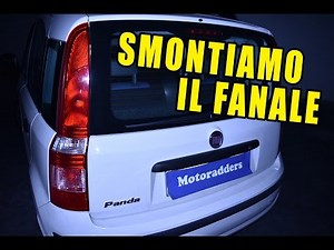 Fiat Panda 169 Rear Light Removal