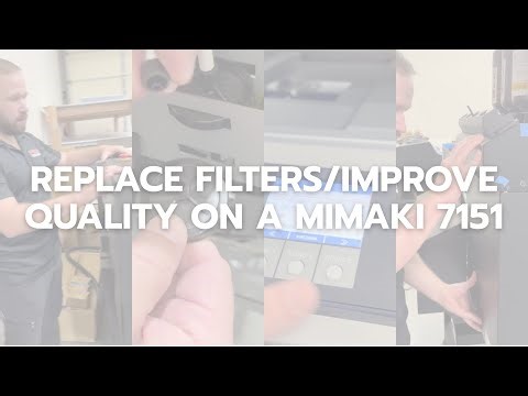 💧 Mimaki 7151 Filter Replacement | Fix Supply & Overflow Issues