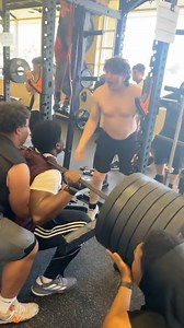 You may remember the story of 2027 OL Ismael Camara, the 6'5, 356-pound Gilmer Buckeye Athletics stud who moved in from France. 🇫🇷 Allow us to reintroduce y'all to Camara, who just squatted 705lbs THREE TIMES! 🤯 Our story on Camara: https://www.texasfootball.com/article/2025/02/15/gilmers-356-pound-rising-star-ol-ismael-camara-is-from-france #TXHSFB #Dctf #TexasFootball #Gilmer #GilmerTx #bEASTTexas #Texas #WeightRoom | 🎥: @Only1_iscamara on X | Dave Campbell's Texas Football