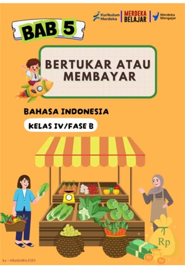 Materi Kelas 4: Bertukar dan Membayar Bahasa Indonesia