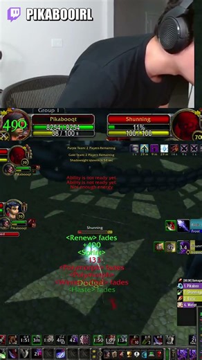 Bro is just spamming keys