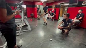 This week WFRD's athletic trainer/physical therapist Katie Gilbert utilized some new technology into shift workouts. These colorful disks light up and indicate when to do a certain movement. Crews worked on agility and speed work while incorporating some friendly competition! #WFRD #CityOfWinchester | Winchester Fire and Rescue Department