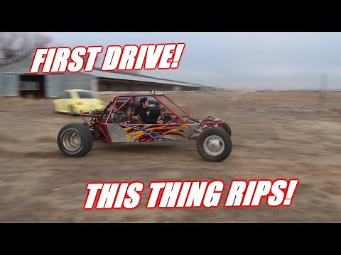 FIRST DRIVE In Our Honda V6 Powered Dune Buggy!