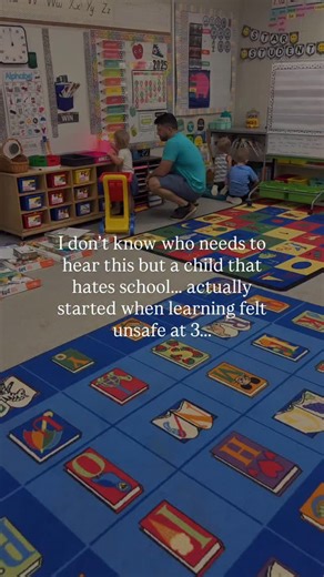 Sometimes I feel like not everyone realizes how early childhood literally determines our kids’ futures. Not in a dramatic way. In a quiet, cumulative way. For a quick example let’s talk about our 3 year olds who resist everything and it feels like they are just fighting to fight… or maybe they shut down? if you don’t understand how to deal with this NOW then later it often shows up as – anxiety – shutdown – “I hate school” – “I’m bad at learning” And no… it doesn’t come from nowhere. Up to 90% o