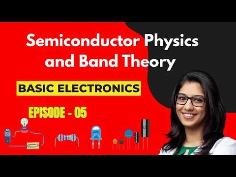 Basic Electronics | Episode 5: Semiconductor Physics and Band Theory | Embedded Systems