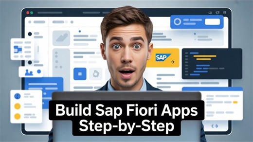 How to Create SAP Fiori Applications Step-by-Step | SAP Fiori Tutorial for Beginners (2026) | Ravindra Kumar Tripathi